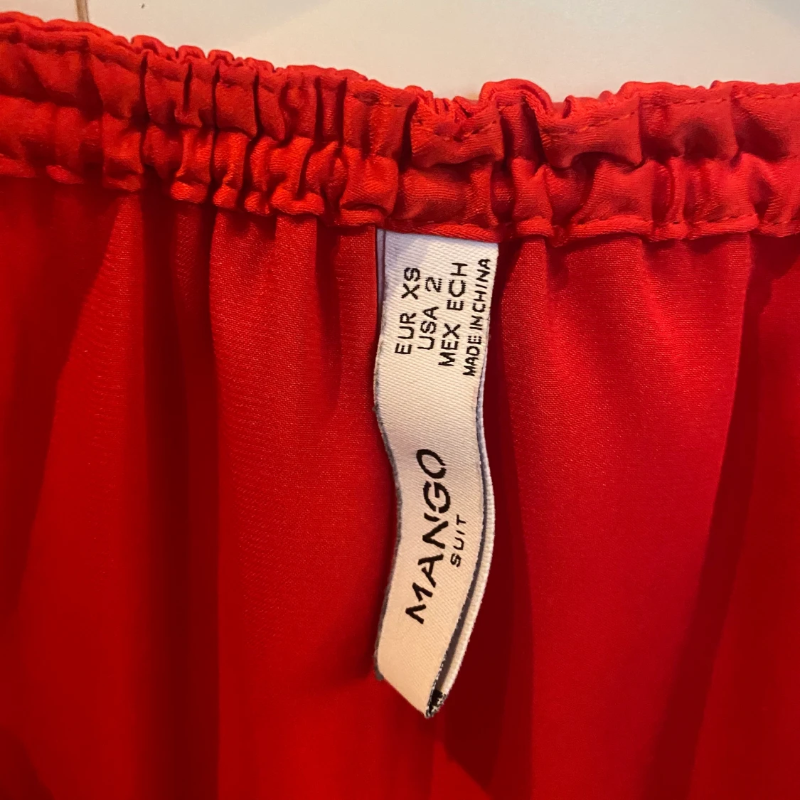 Röd Blus Mango  - 91