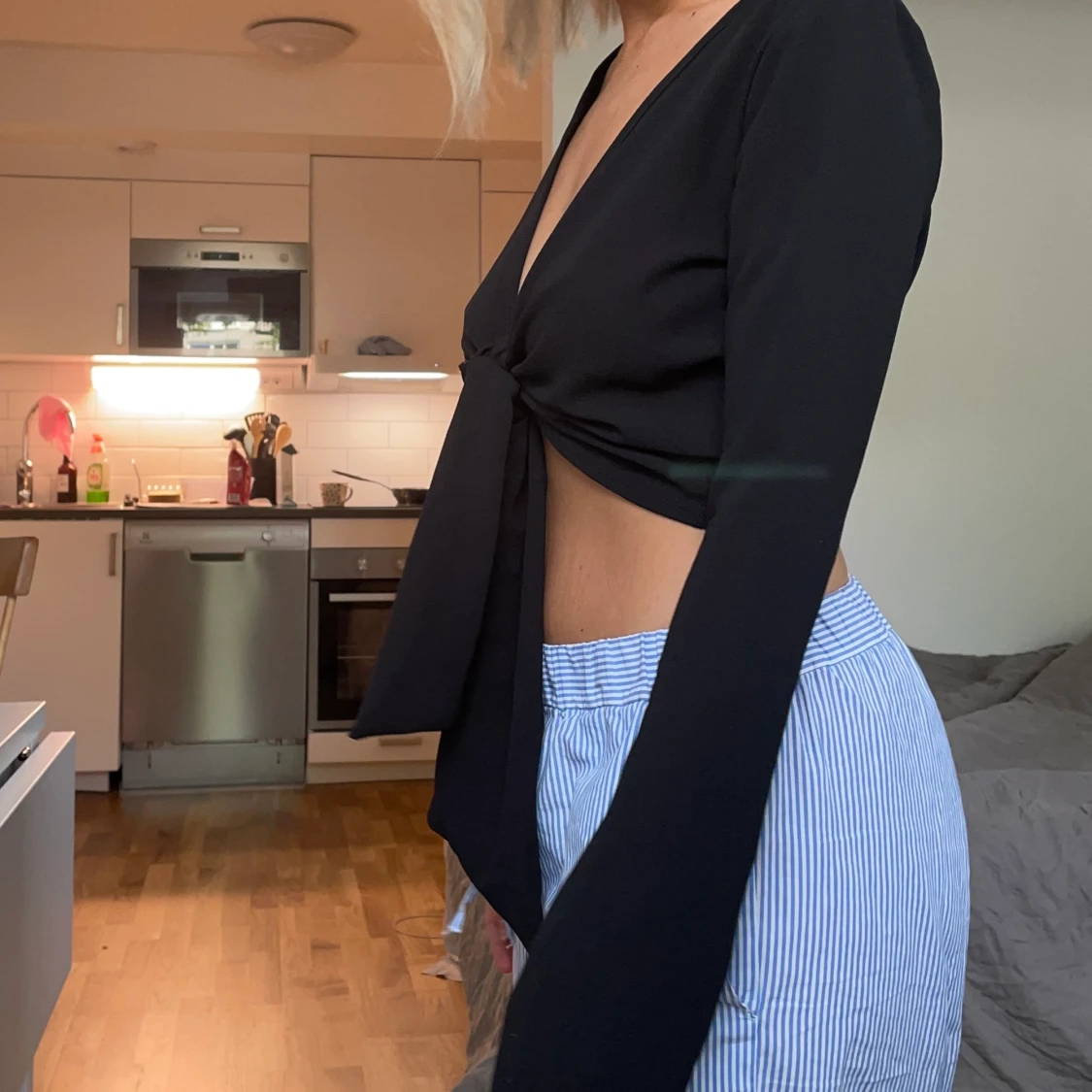 Kort knyttopp Missguided - 90