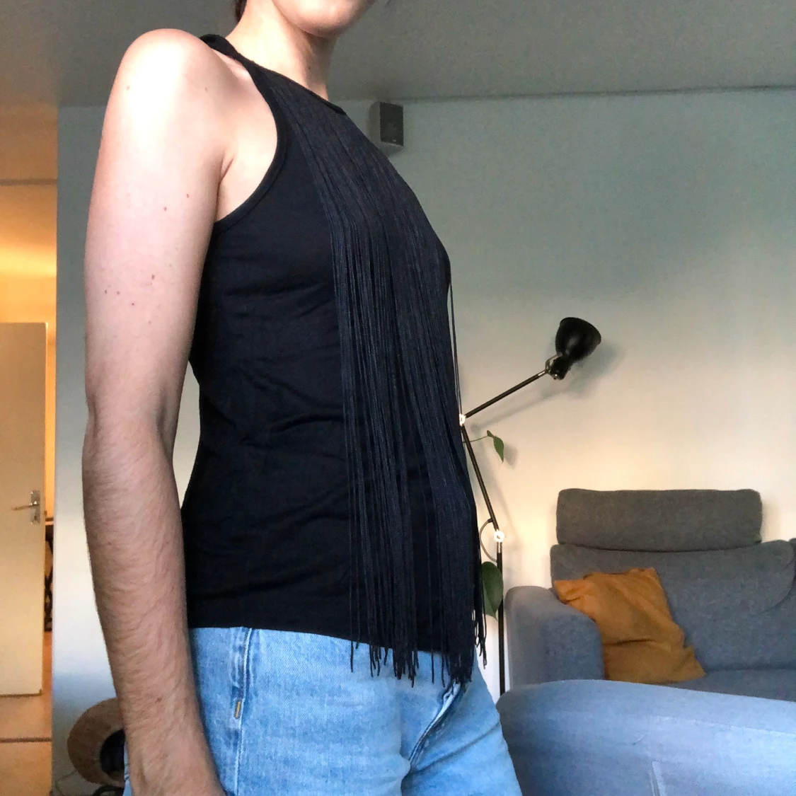 Retro fransar top - 90