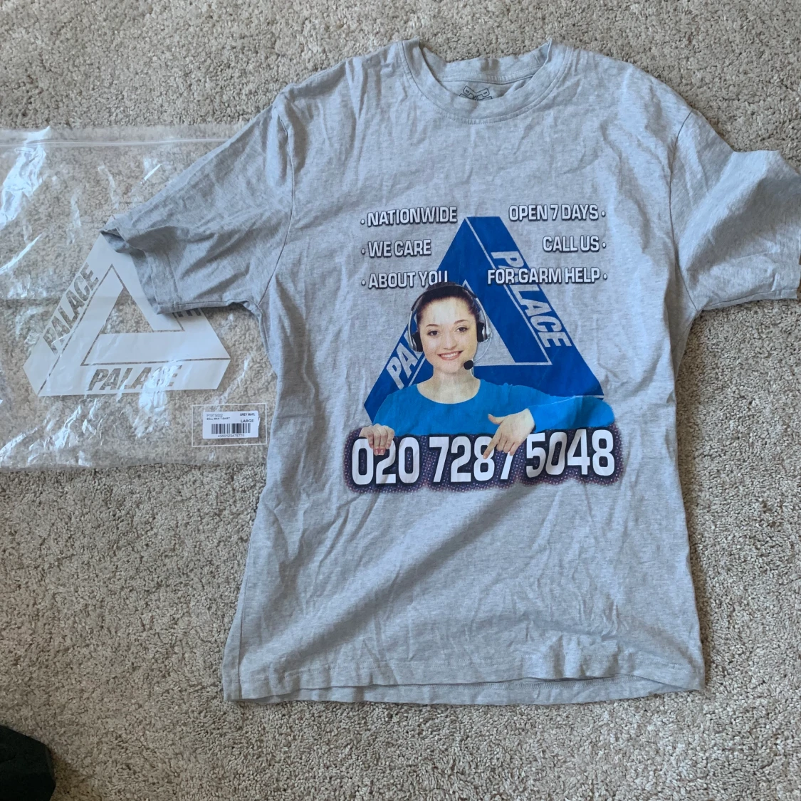 Palace, bell man t-shirt