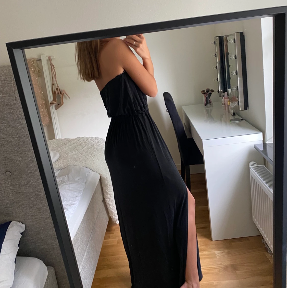 Långklänning med slits - 90