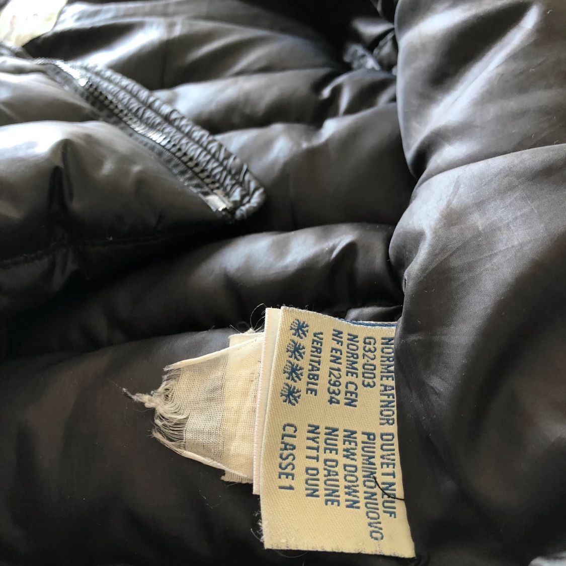 Vintage dunjacka från moncler, svart - 90