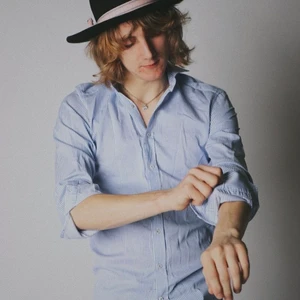 Randig skjorta - Ljusblå och vit