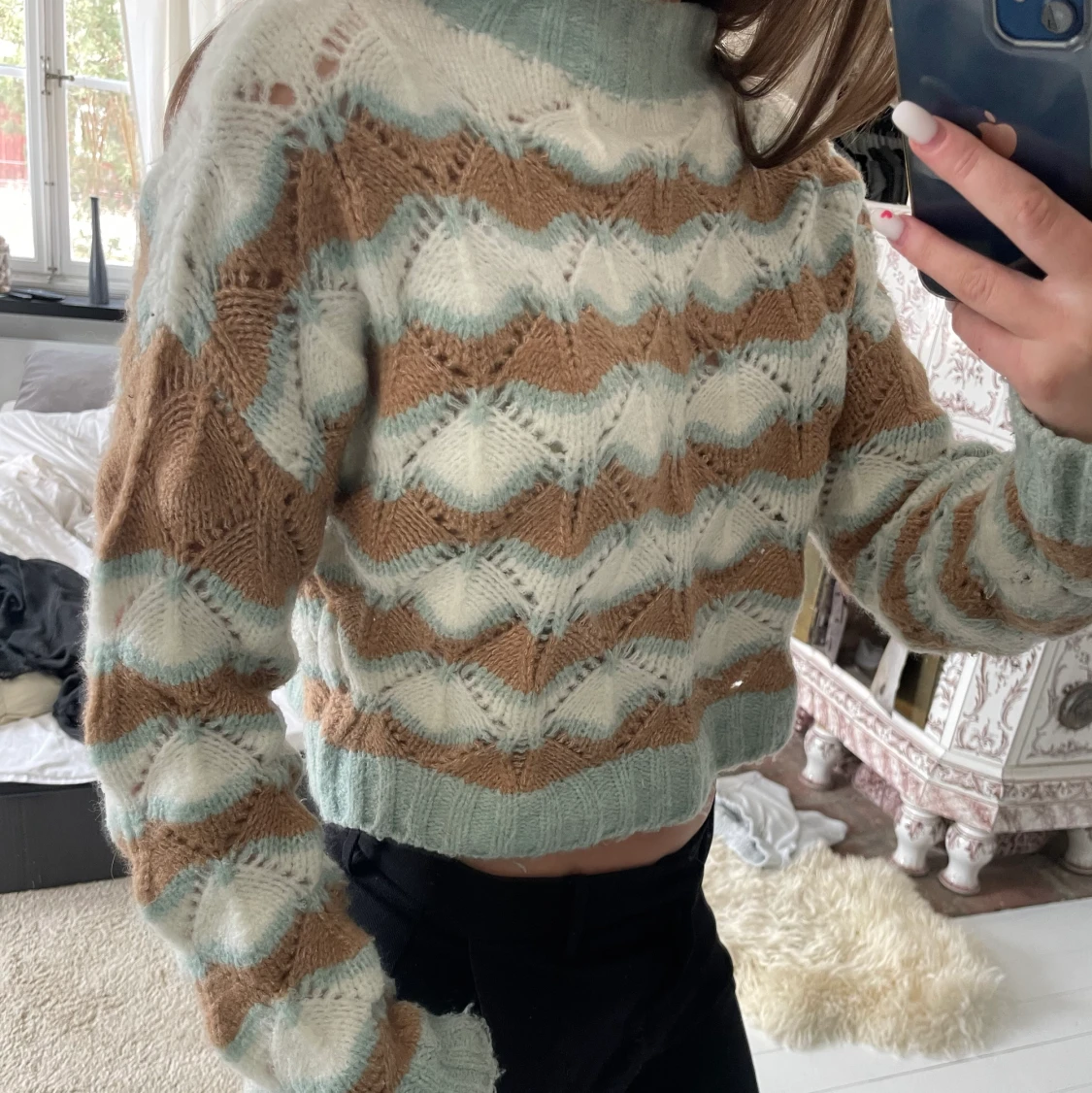 Stickad tröja - 90