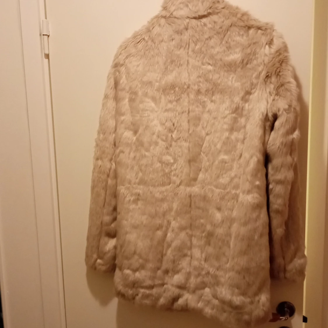 Fodrad päls jacka - 90