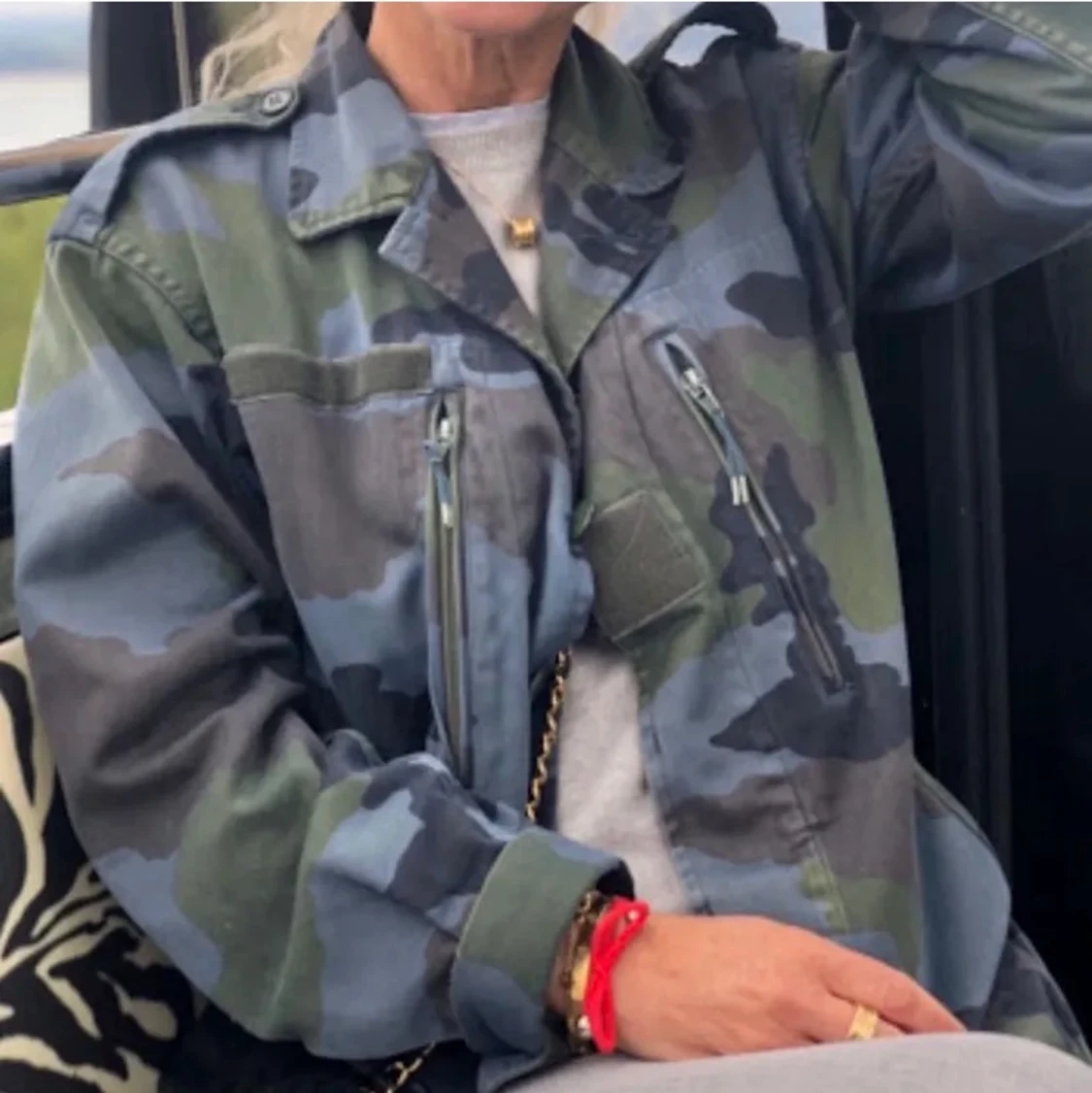 Militär jacka quatrefilles