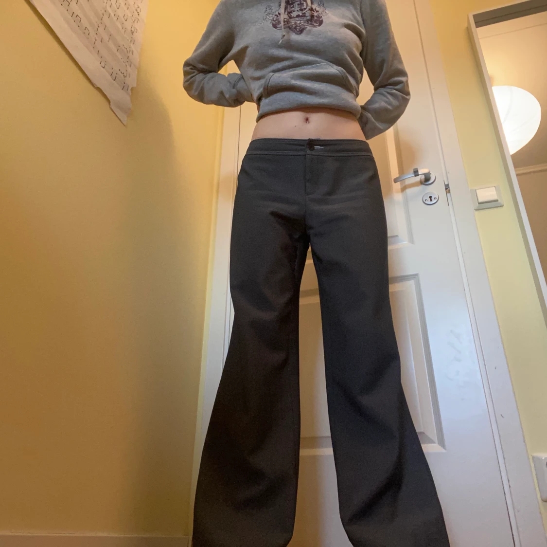 Lågmidjade byxor - 91