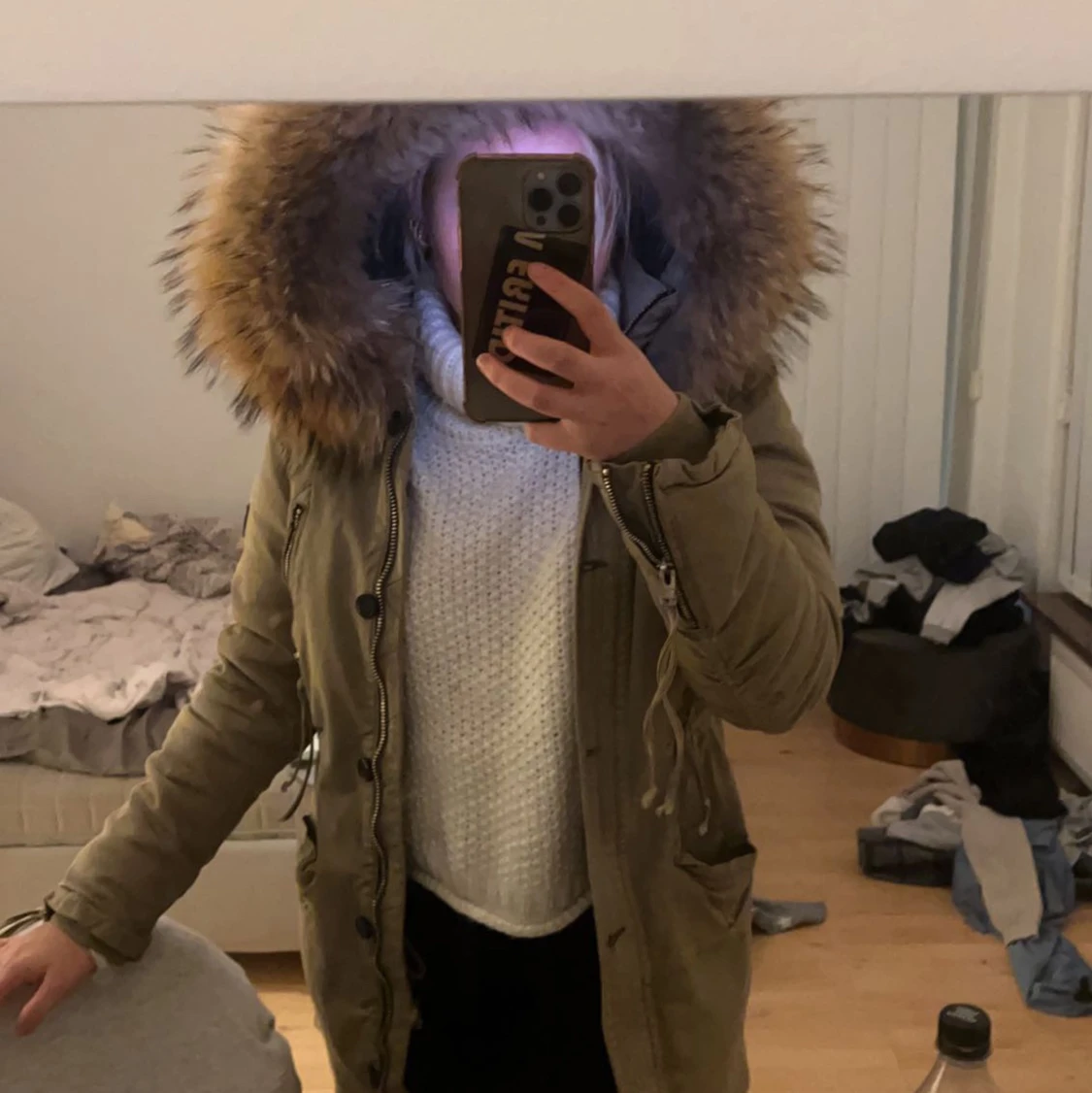 Jacka R&B äkta päls !! 