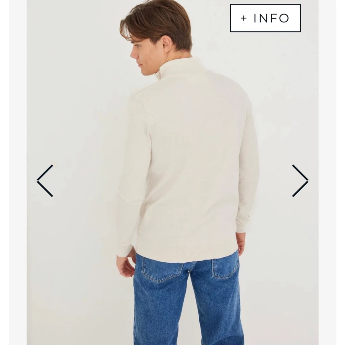 Half zip cardigan  - 91