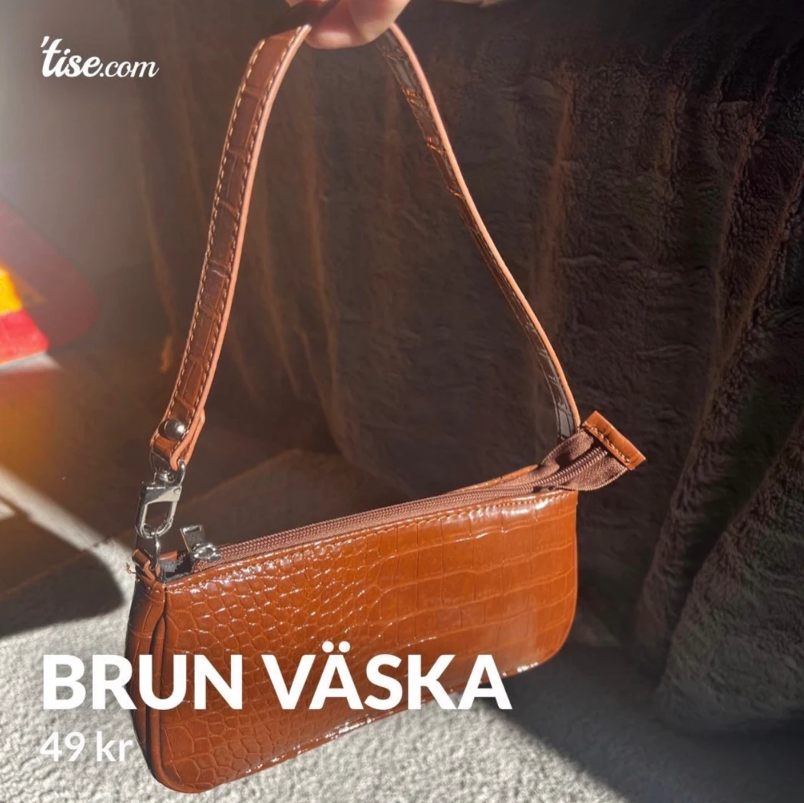 Brun väska