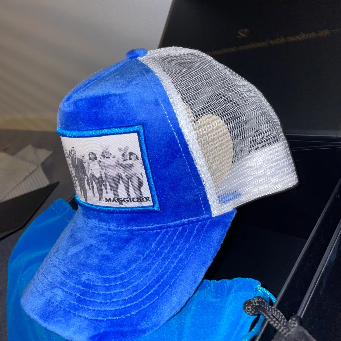 Exklusiv Maggiore keps - Oanvänd - 91