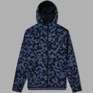 Nike Tech Fleece - Camo mörk blå storlek M byten funkar 