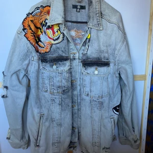 Oversized jeansjacka  - Oversized jeansjacka 