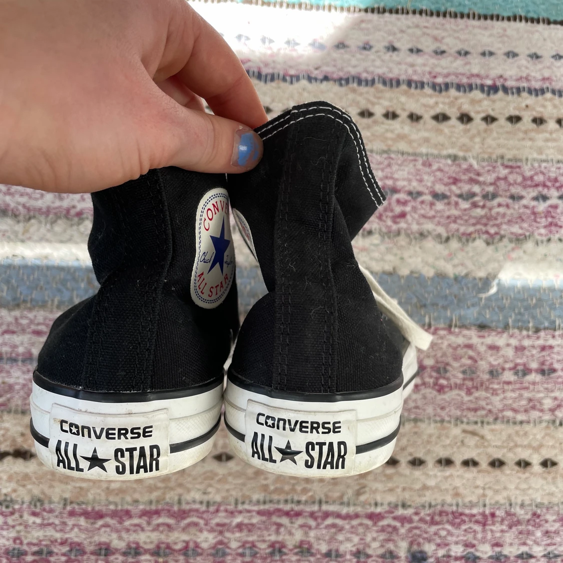 Svarta converse - 90