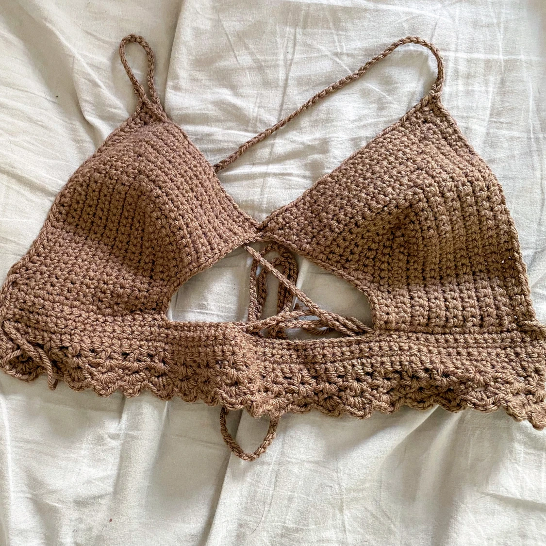 Virkad peekaboob top💫 - 90