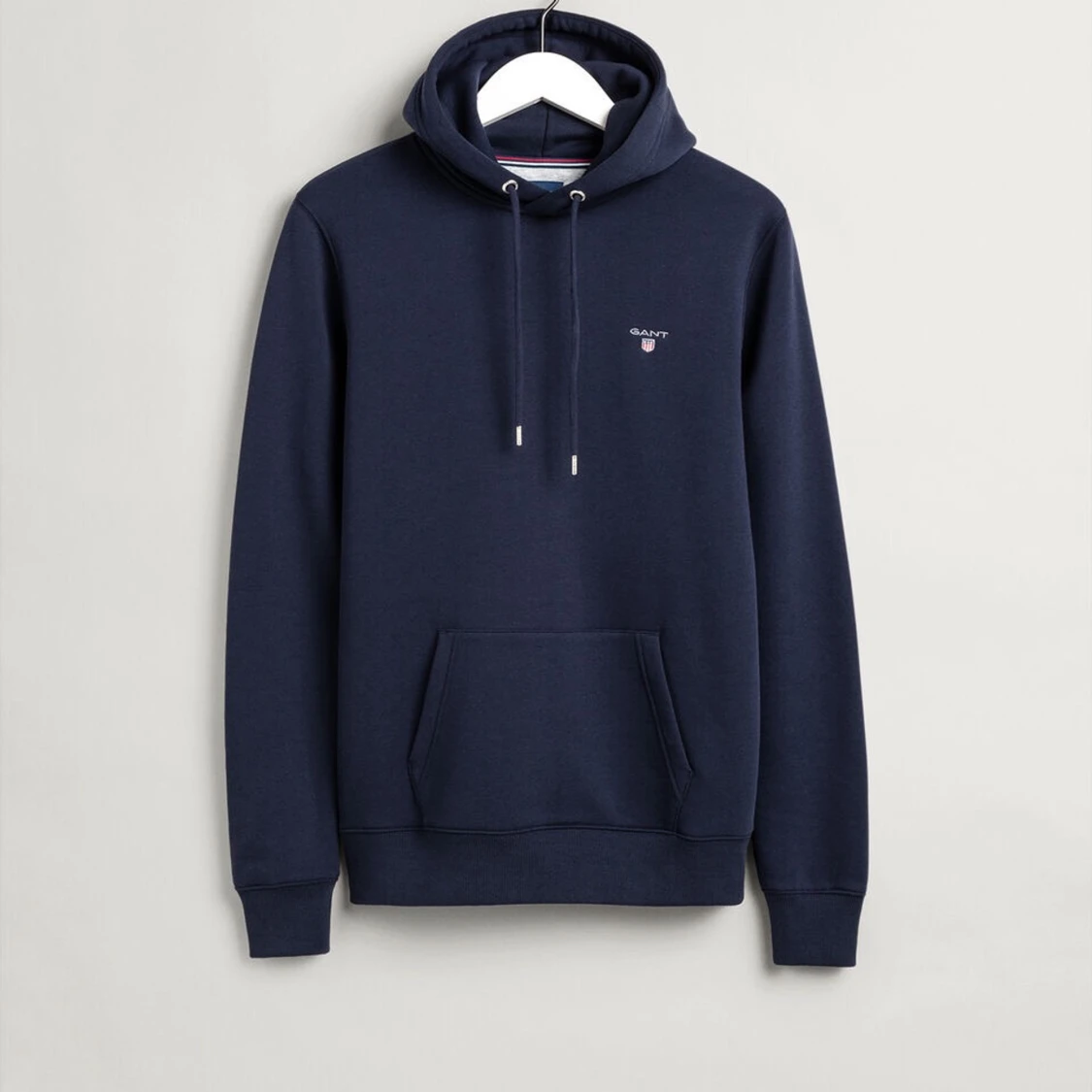 Gant mörkblå hoodie