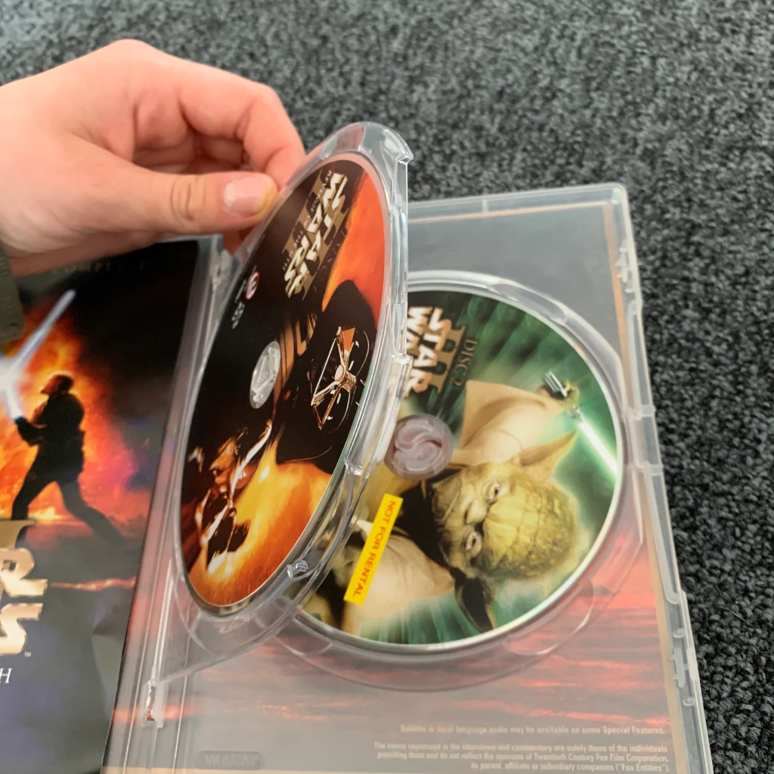 Starwars III dvd - 90