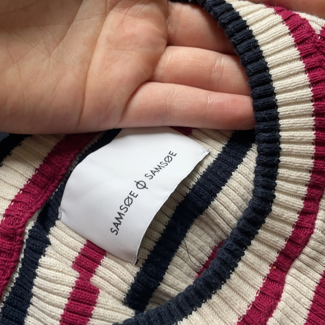 Randig Samsøe Samsøe tröja  - 91