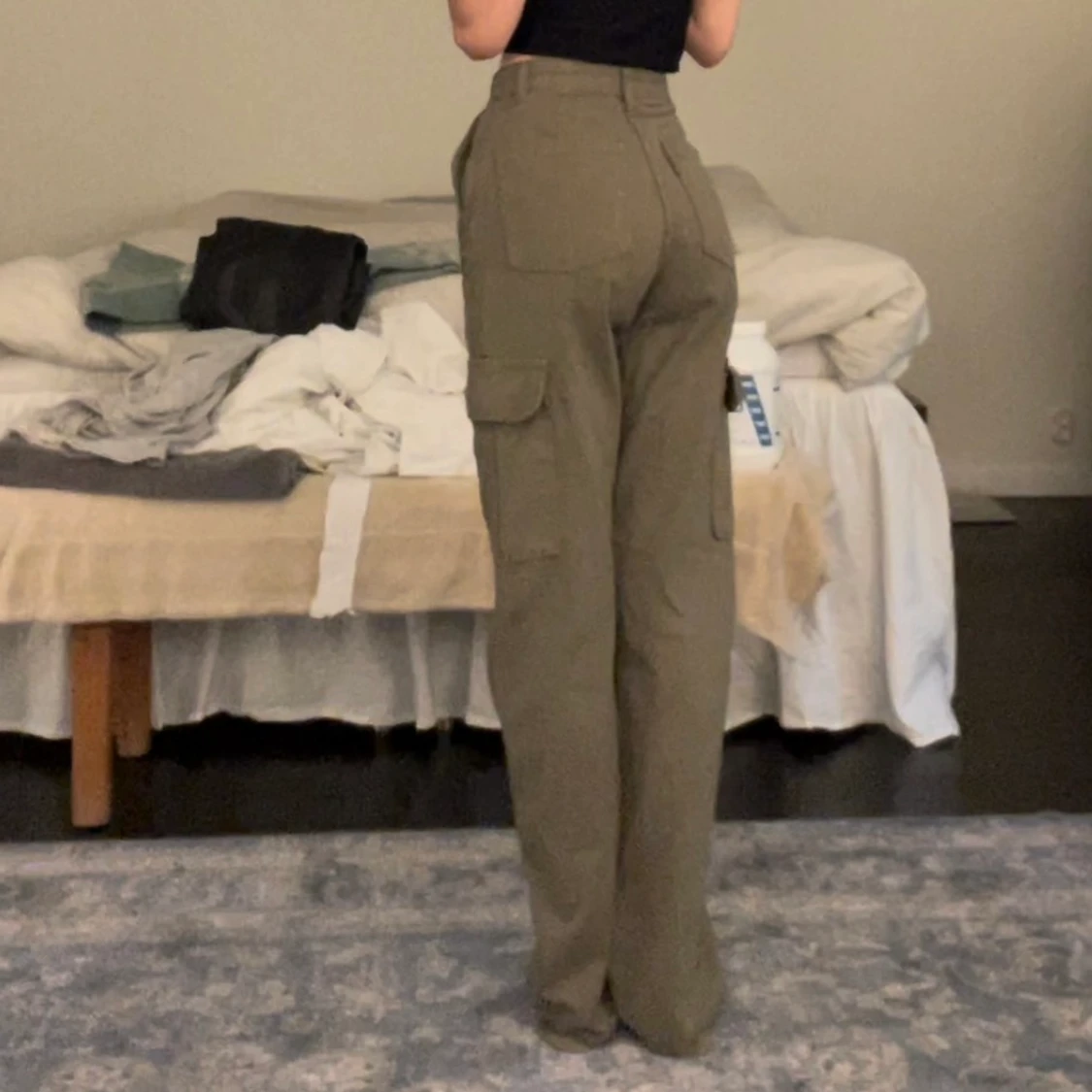 Gröna cargo pants - 90