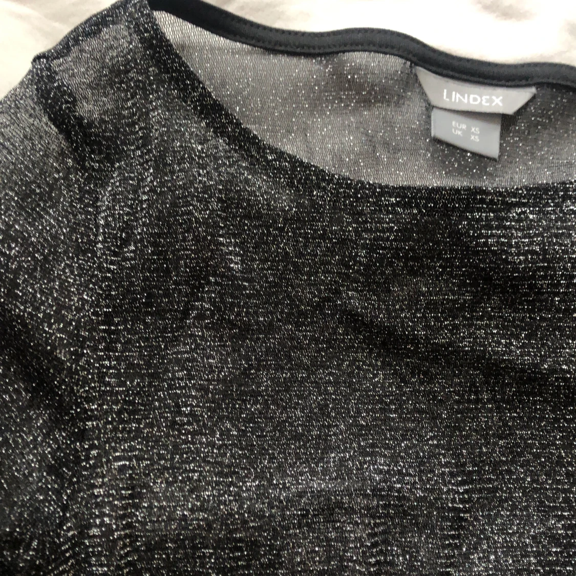 Glitter meshtröja  - 90