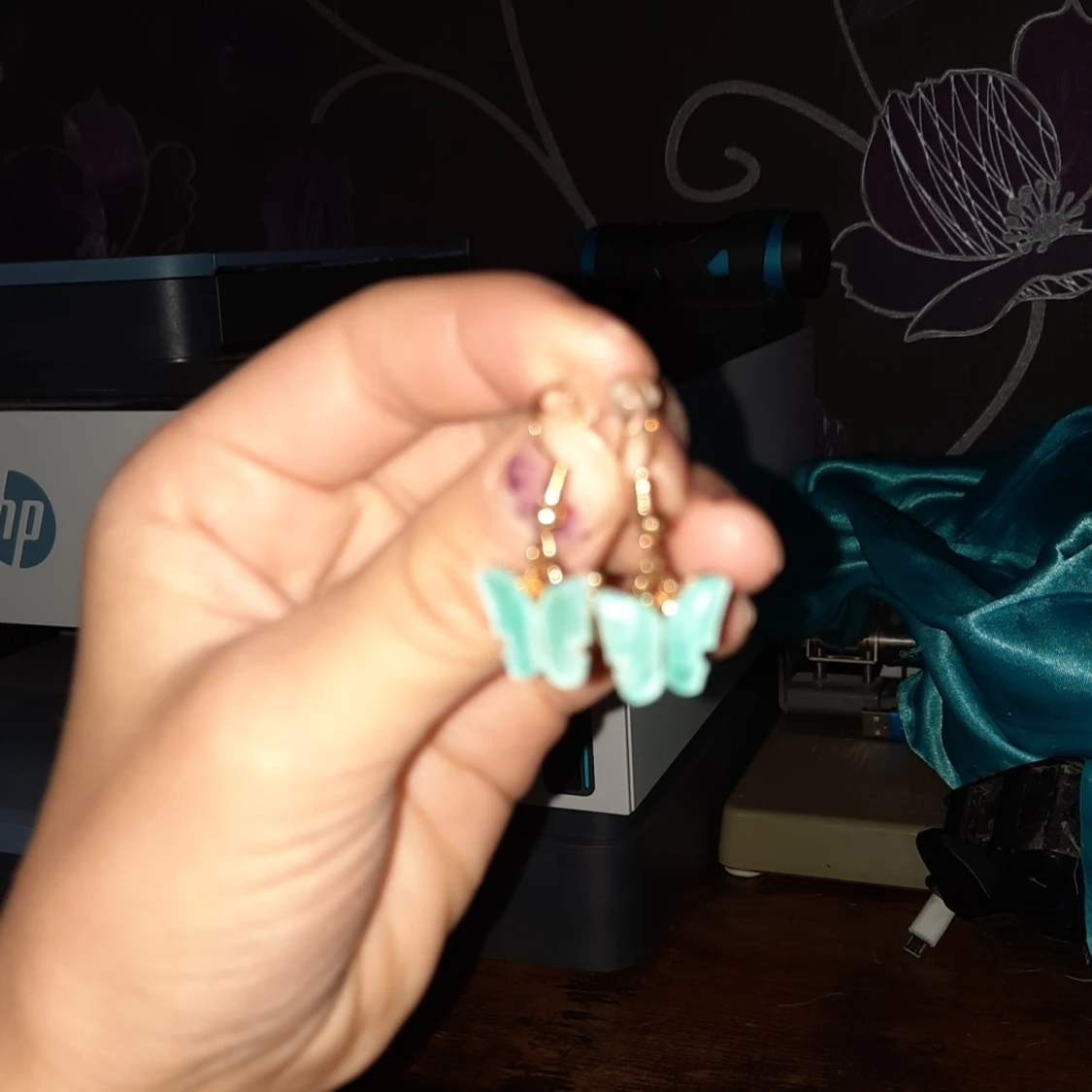 Blåa fjärilar - 90