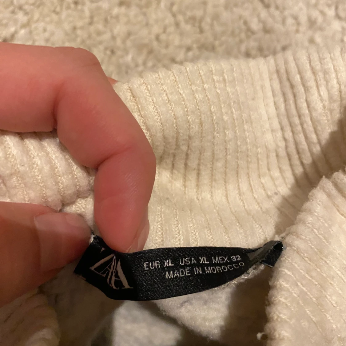 Randig stickad tröja - 91