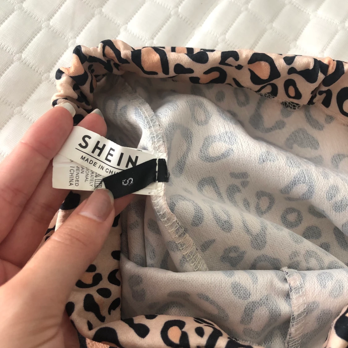 Leopardmönstrad volangkjol🤎🤍 - 91