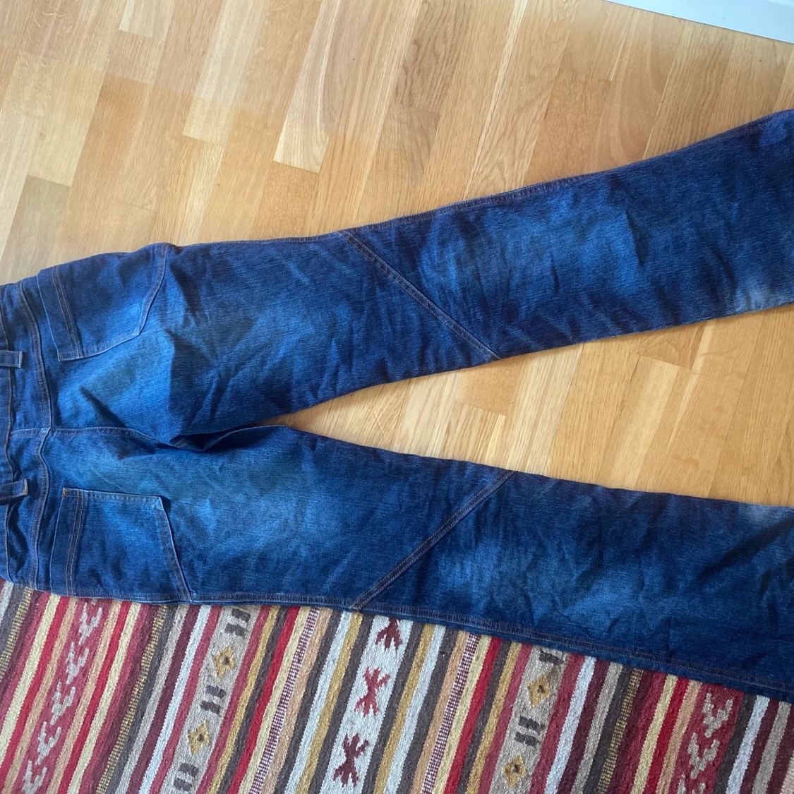 lågmidjade jeans - 90