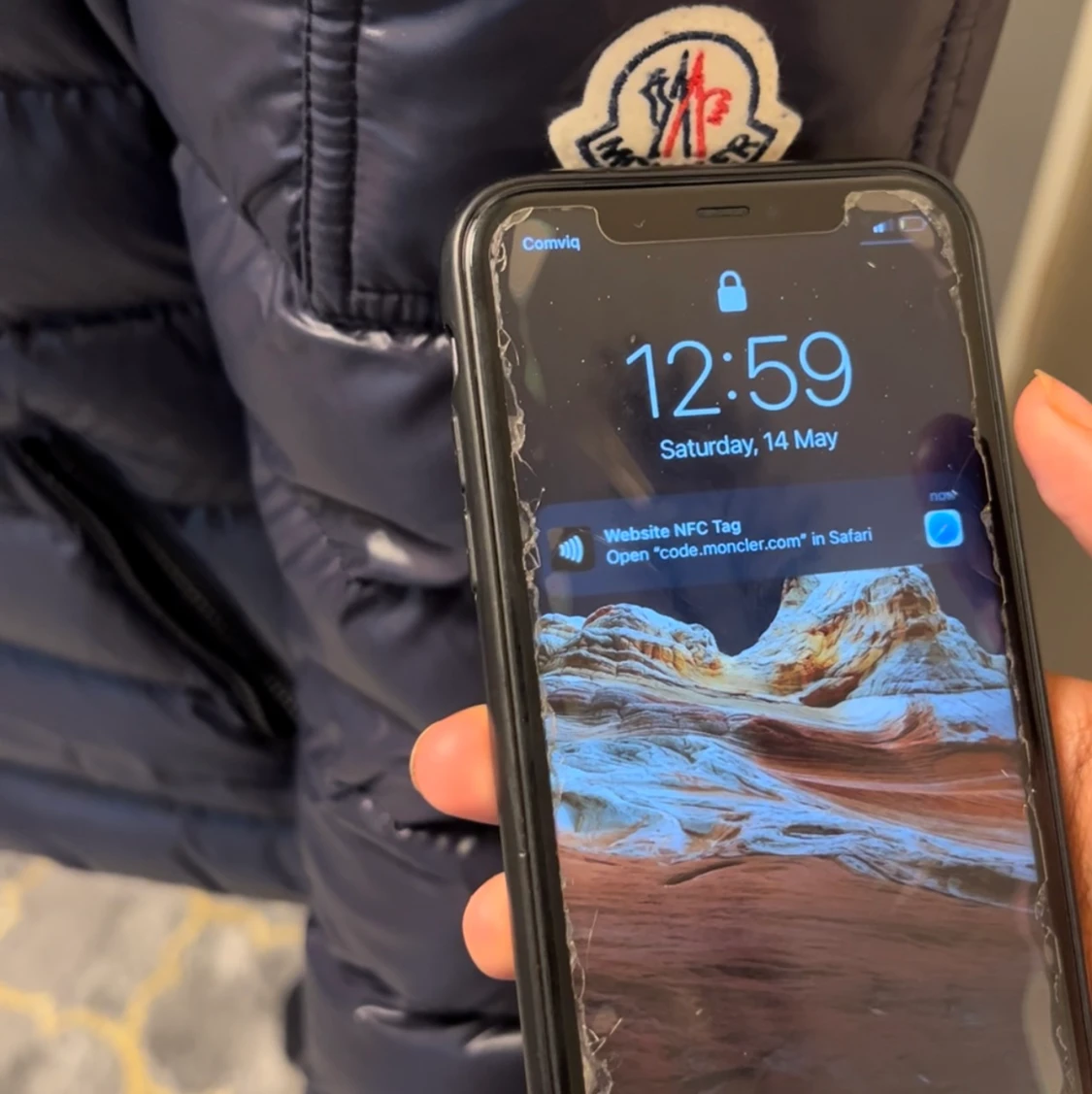 En Autentisk Moncler jacka! - 91