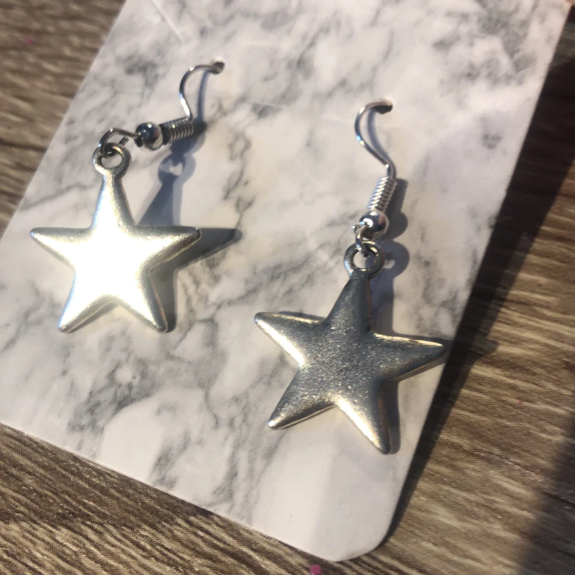 Handgjorda stjärnörhängen - 91