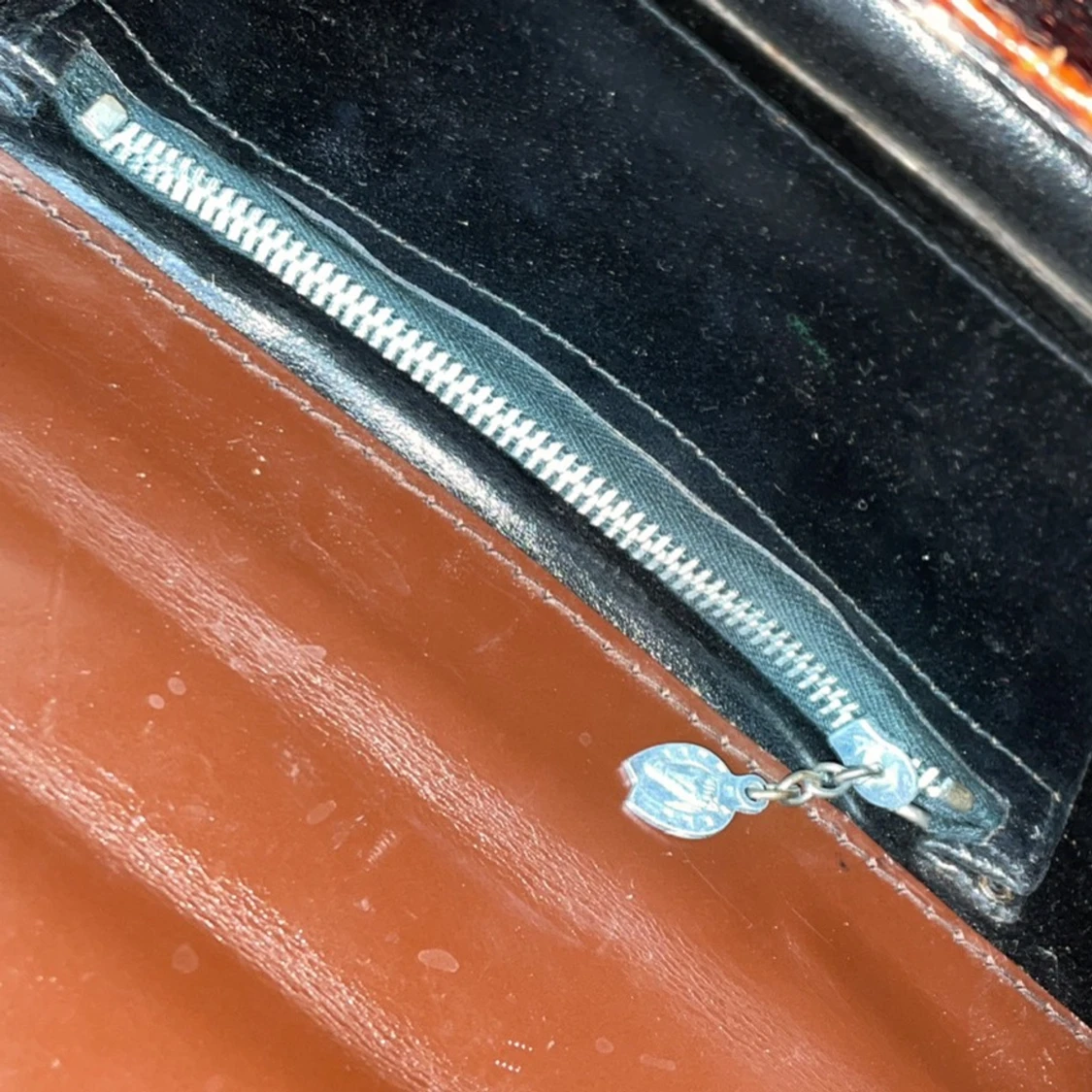 Vintage ormskinnsväska - 91