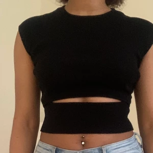 Svart topp - Svart topp i bra  skick 