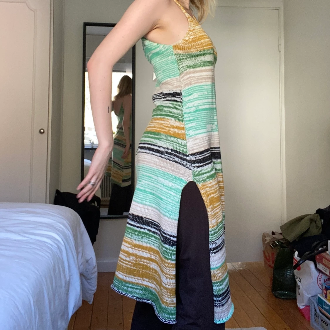 Stickad klänning! - 90