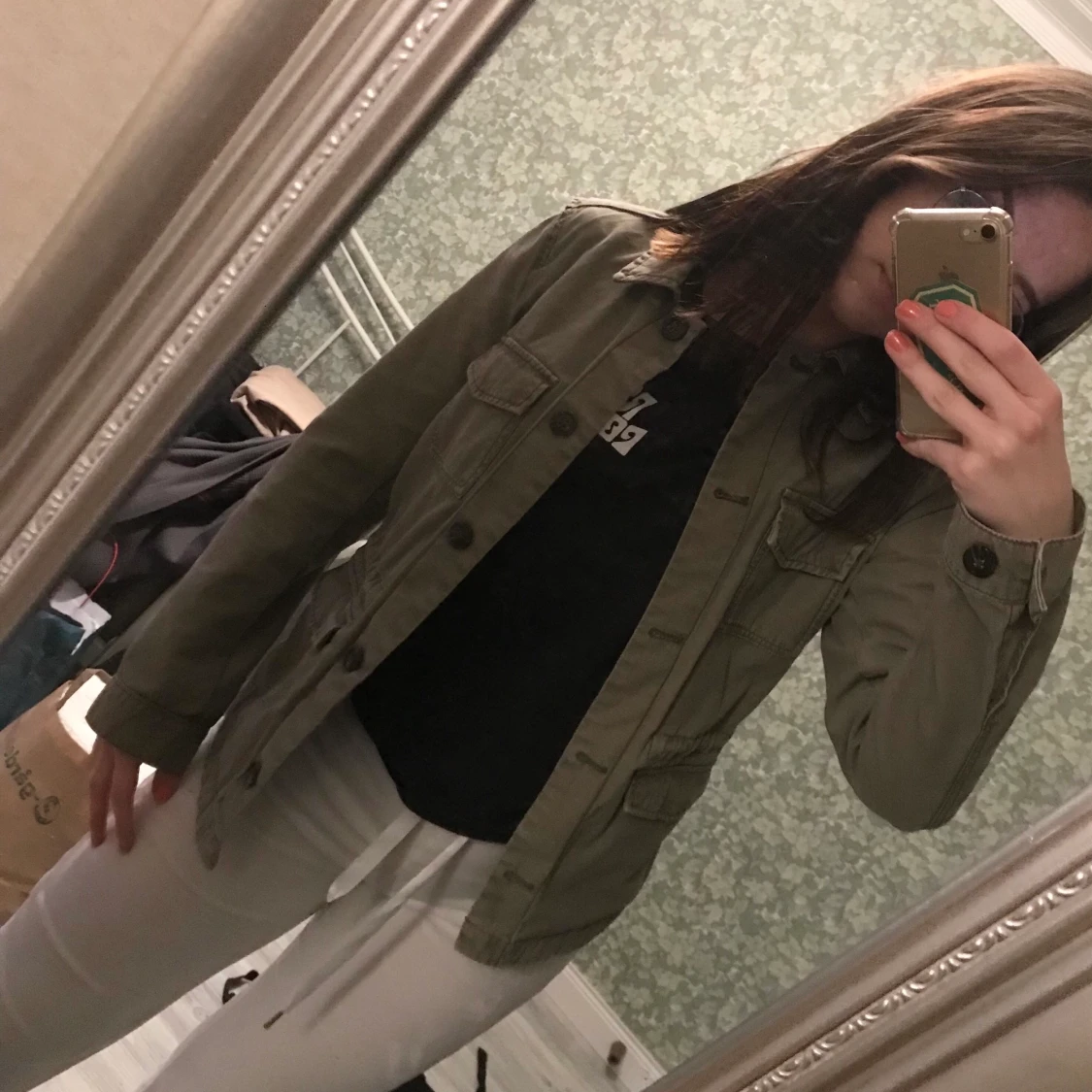 Grön cargojacka - 91