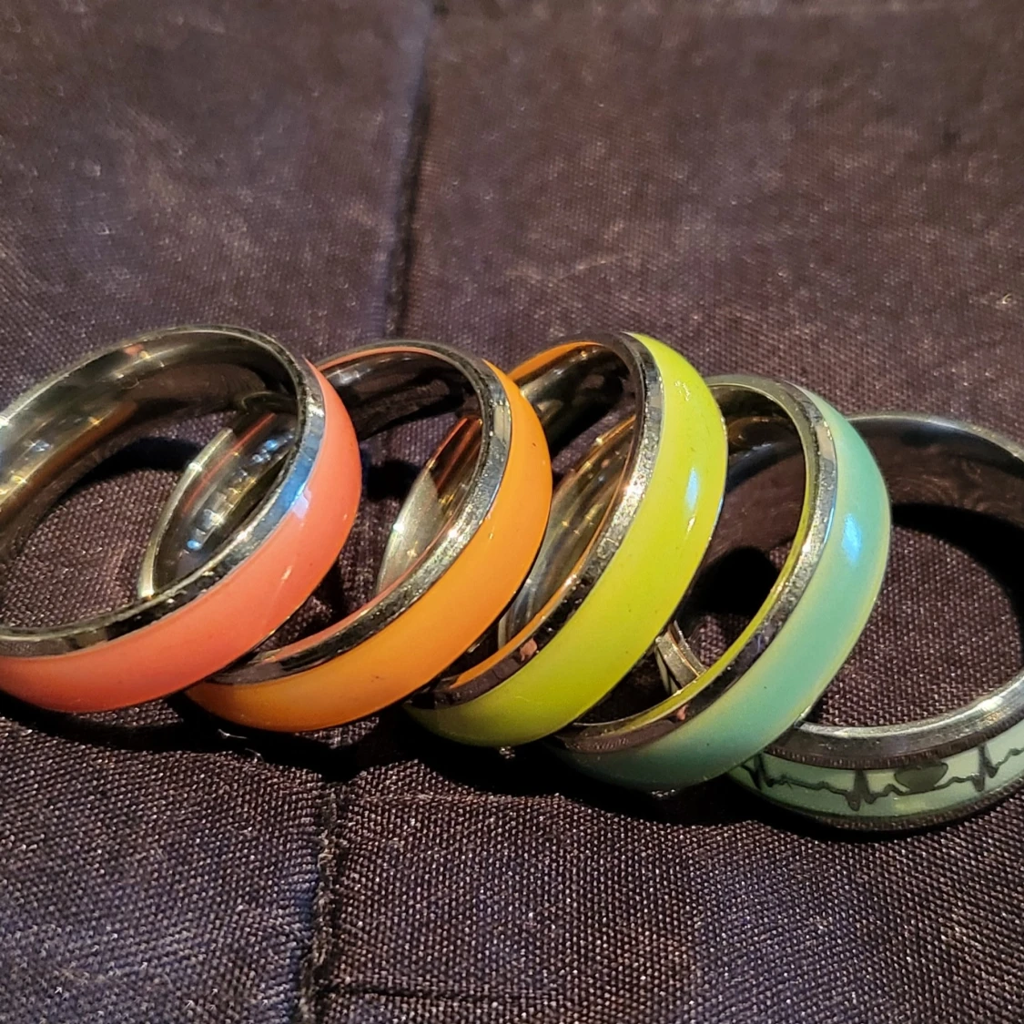 Självlysande ringar - 91