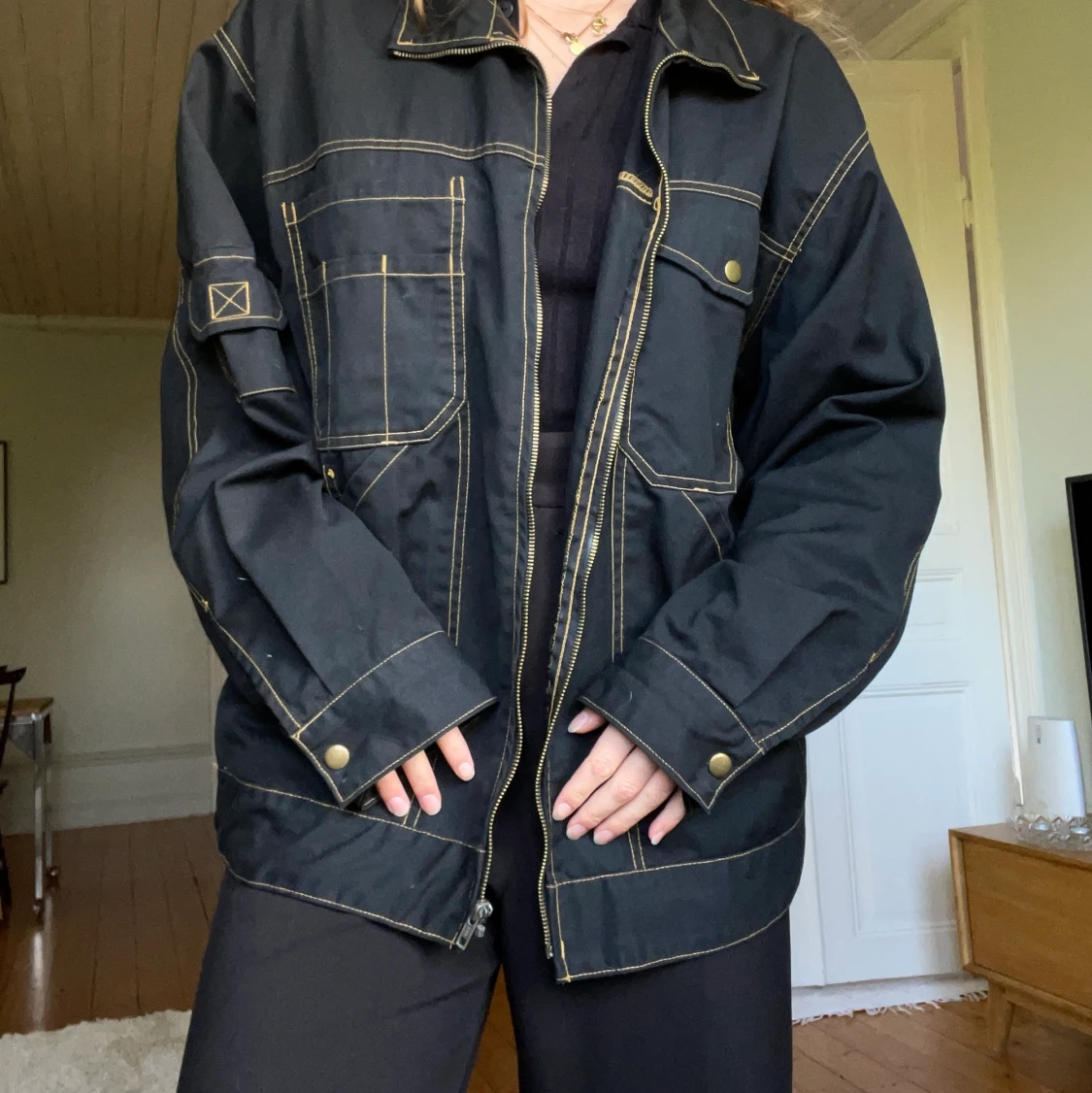 Oversized arbetarjacka - 90