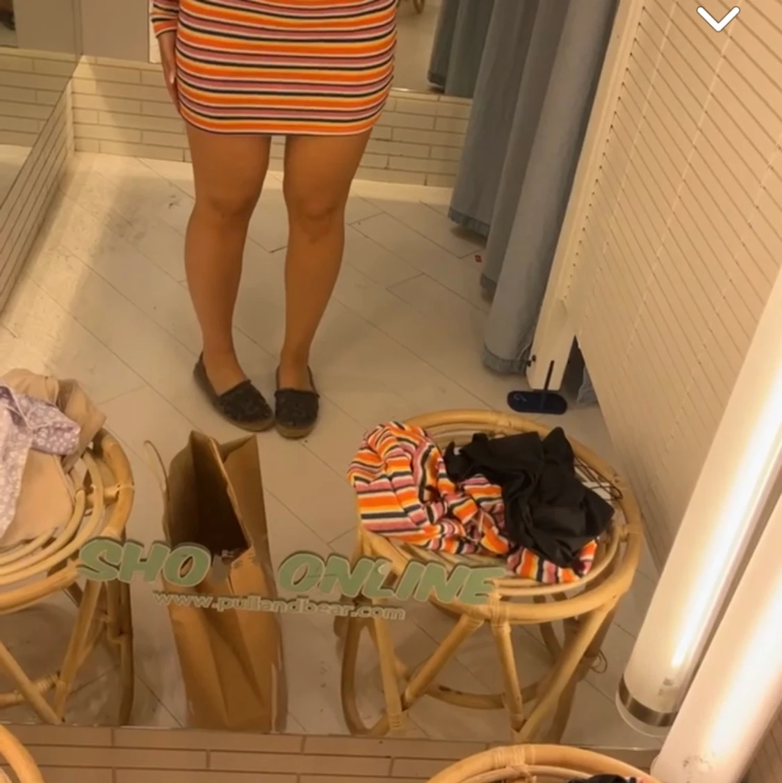 Randig klänning - 90