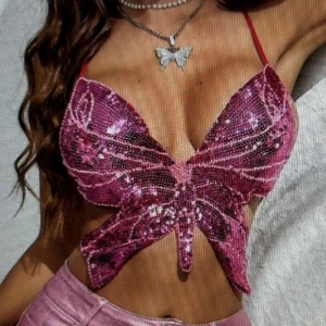 Fjärils topp - Sommar fest topp (fjäril)🦋✨