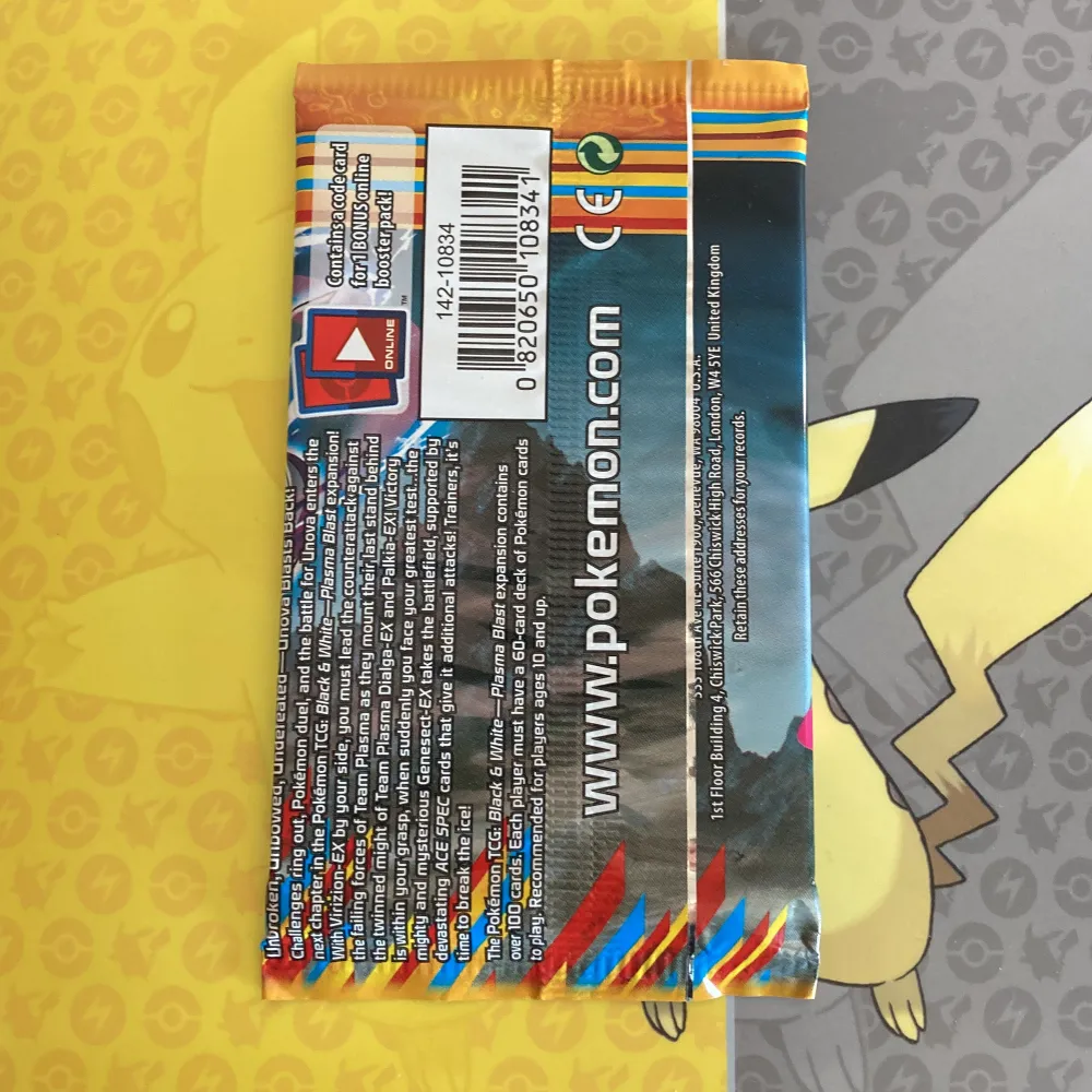 Pokémon Black & White Plasma Blast 2013. Sealed/oöppnad.. Övrigt.