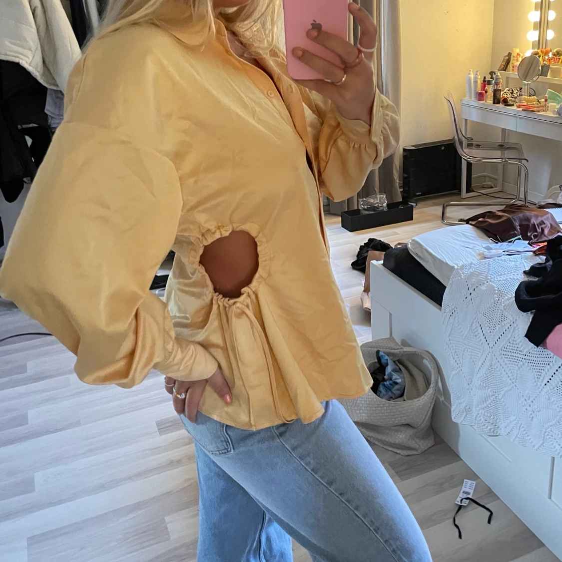 Gul skjorta💛 - 90