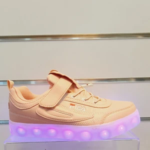 barn skor - Skor med flerfärgad belysning, uppladdningsbara via USB