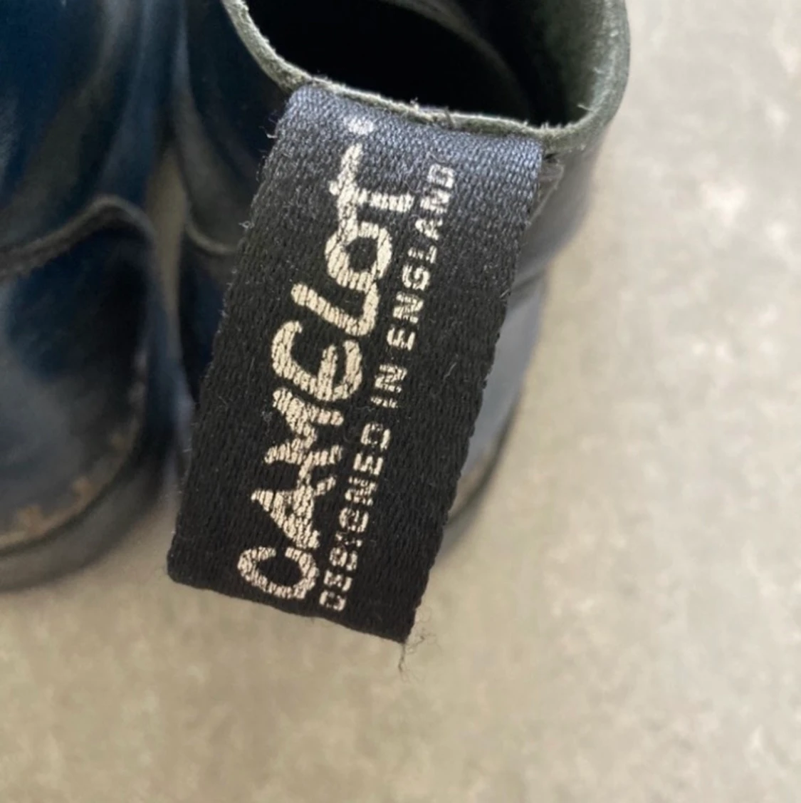 Vintage kängor mörkblå  - 91