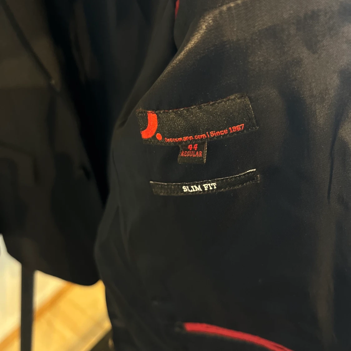 Svart kavaj dressman - 90