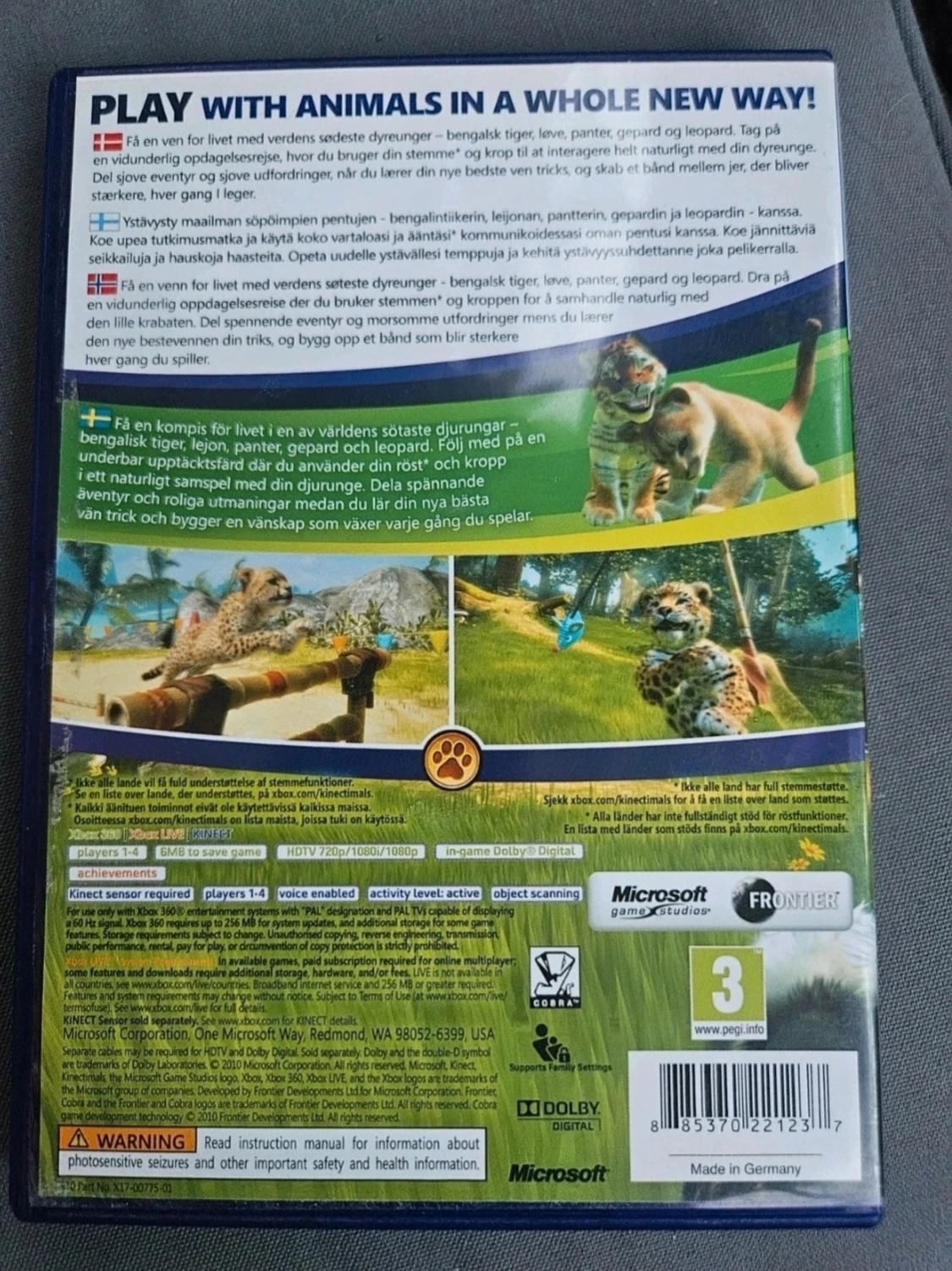 Kinectimals till Xbox 360 Kinect - 1