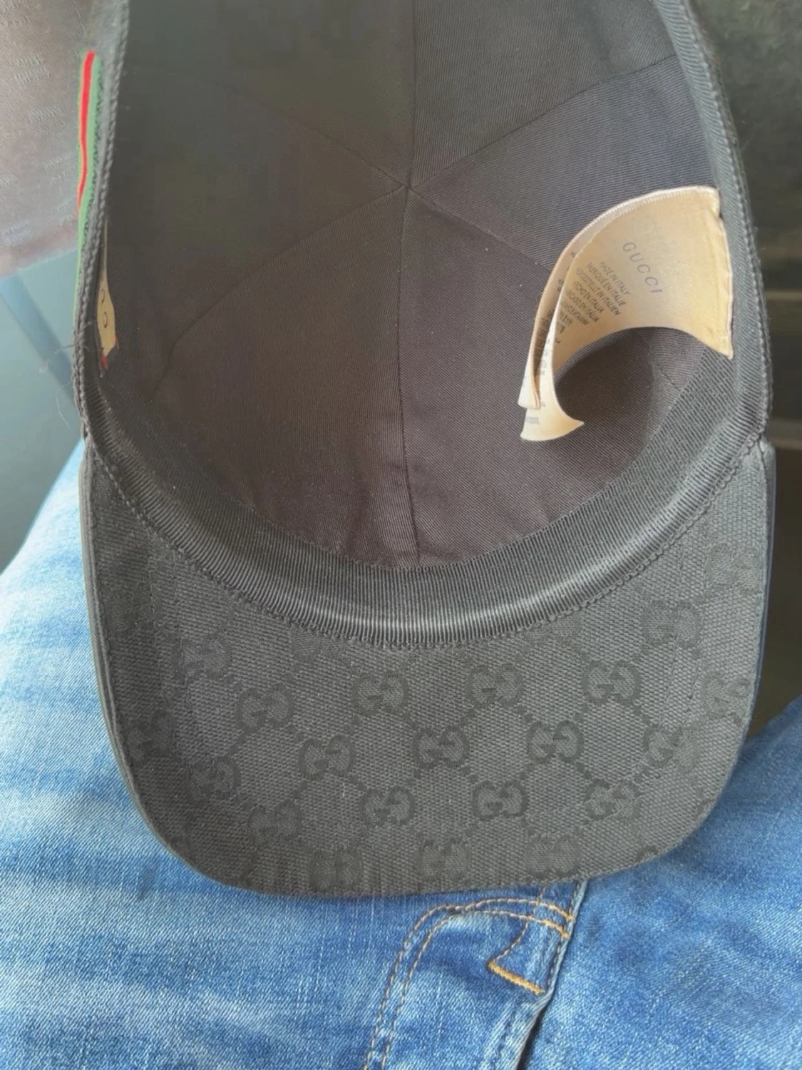 Svart gucci keps - 2