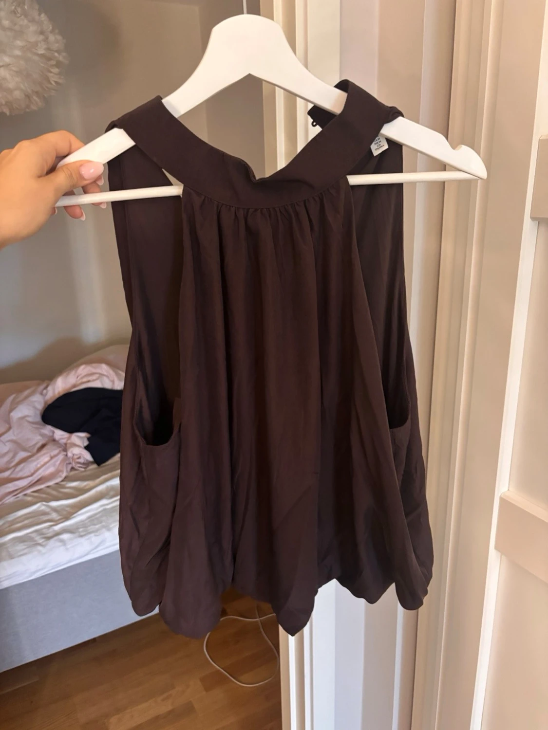 Halterneck topp