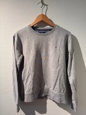 GANT Sweatshirt  - Ljusgrå sweatshirt från GANT🩶 Storlek 176