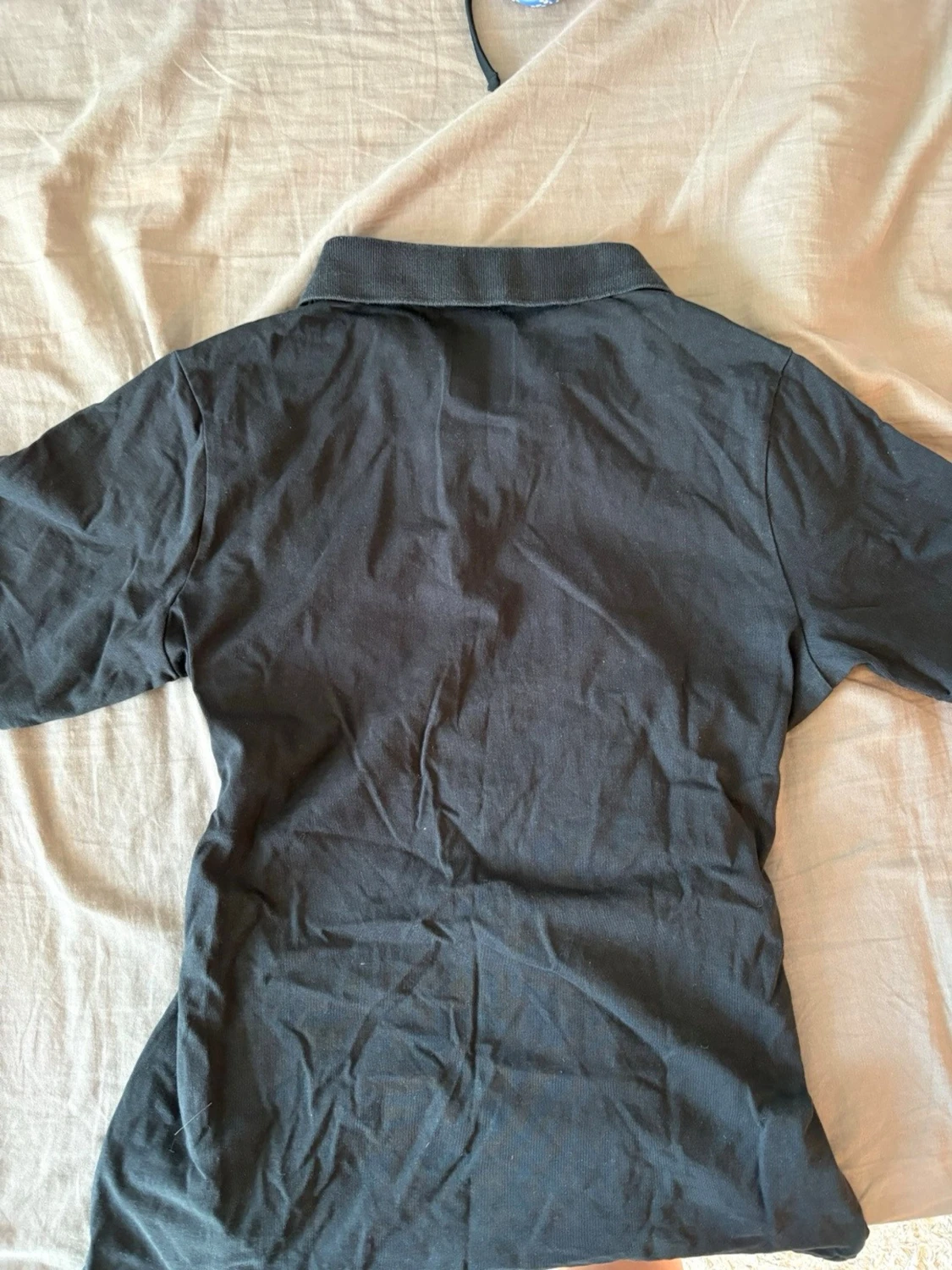 Svart pikétröja från Nike - 1