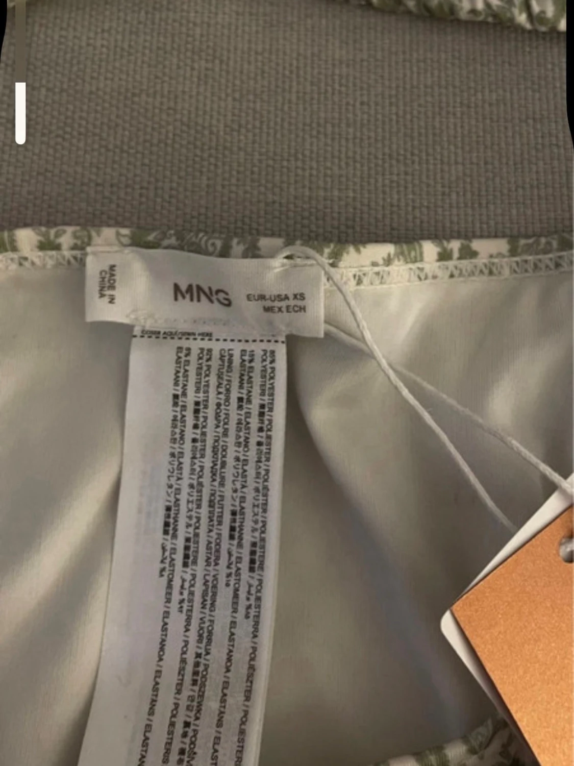 Grön paisley bikini från MNG - 2