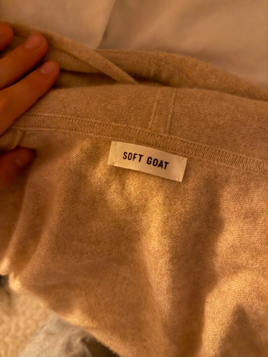 Soft goat zip hoodie - 1